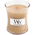 WoodWick At the Beach - On the beach scented candle with a wooden wick and a glass lid small 85 g