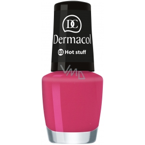 Dermacol Nail Polish Mini Summer Collection nail polish 03 Hot Stuff 5 ml