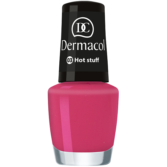 Dermacol Nail Polish Mini Summer Collection nail polish 03 Hot Stuff 5 ml