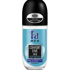 Fa Men Comfort Dive roll-on ball deodorant for men 50 ml