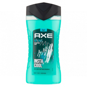 Ax Ice Chill 3in1 shower gel for men 250 ml