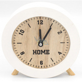 Nekupto Home Decor Clock white 11.5 cm