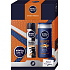 Nivea Men Sport Fresh antiperspirant deodorant spray 150 ml + shower gel 250 ml + cream 30 ml, cosmetic set for men