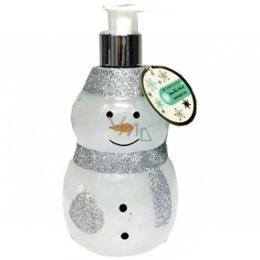 Salsa Collection Shining Star Snowman white shower gel dispenser 440 ml