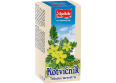 Apotheke Kotvičník ground tea positively affects the function of the genitals, contributes to the normal function of the urinary system 20 x 1.5 g