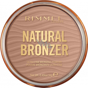Rimmel London Natural Bronzer bronze powder 001 Sunlight 14 g