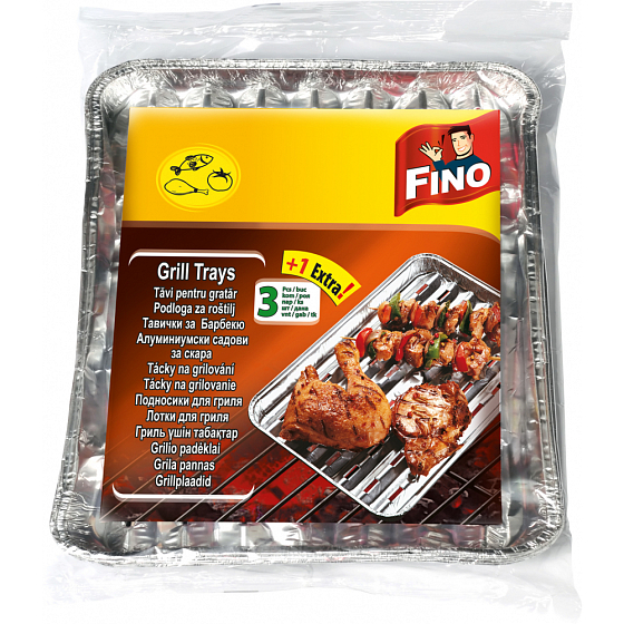 Fino Grill Trays 28 x 22 cm 4 pieces