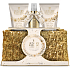 Grace Cole Bergamot, Ginger & Lemongrass body mist 100 ml + shower gel 100 ml + body lotion 100 ml + bath sponge + toiletry bag, cosmetic set for women