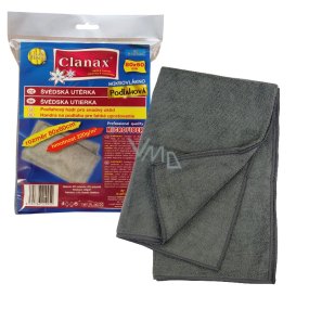 Clanax Standard Swedish microfiber floor towel 80 x 60 cm 220 g