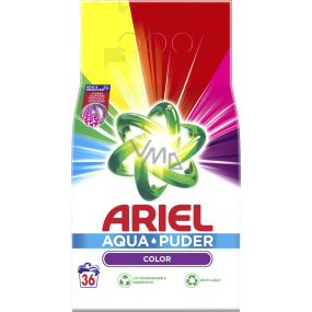 Ariel Aquapuder Color universal washing powder for coloured clothes 36 doses 2,34 kg