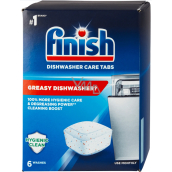 Finish Dishwasher Care Tabs Dishwasher Cleaning Capsules 6 pcs