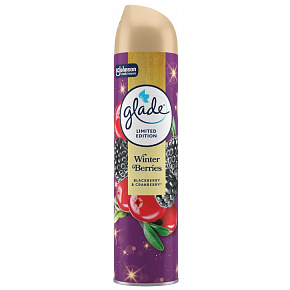 Glade Air Freshener Winter Berries, 300 ml