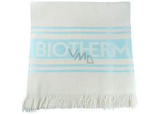 Biotherm unisex beige towel 152 x 73 cm