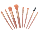 VeMDom Cosmetic brush with synthetic bristles, set of 8
