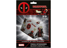 Epee Merch Marvel Deadpool Stickers Set 29 Pieces