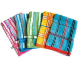 Abella Terry Glove Washcloth Various Colors with Loop 1 piece