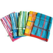 Abella Terry Glove Washcloth Various Colors with Loop 1 piece
