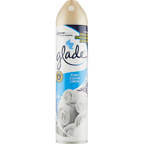 Glade air freshener Pure Clean Linen, 300 ml