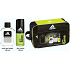 Adidas Pure Game aftershave 100 ml + deodorant spray 150 ml + bag, cosmetic set