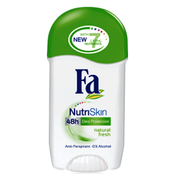 Fa NutriSkin Natural Fresh Senses antiperspirant deodorant stick for women 50 ml