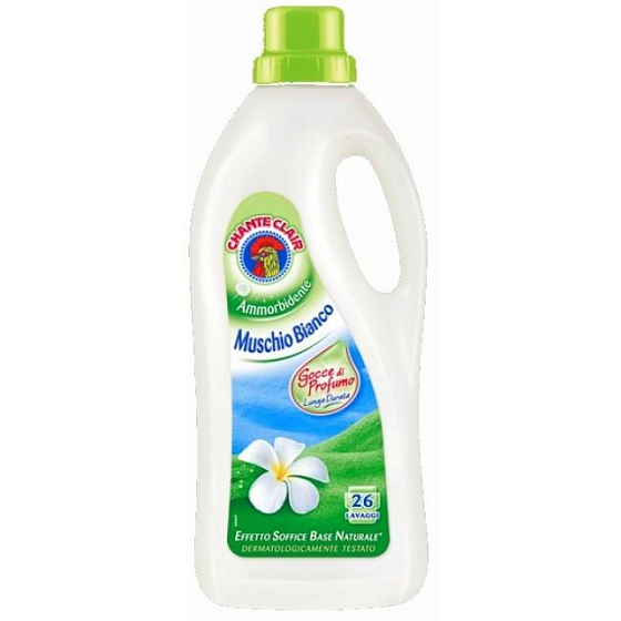 Chante Clair Chic Ammorbidente Muschio Bianco White Musk fabric softener 26 doses 1.56 l
