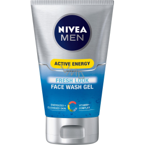 Nivea Men Active Energy refreshing face cleansing gel 100 ml