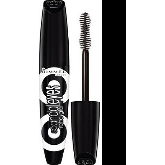 Rimmel London Scandaleyes Retro Glam mascara 001 Black 12 ml