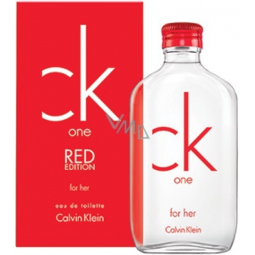 Calvin Klein Ck One Red Edition EdT 100 ml eau de toilette Ladies