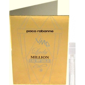Paco Rabanne Lady Million Eau My Gold! eau de Toilette for women 1,5 ml with spray, vial