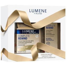 Lumene Complete Rewind SPF15 Intensive Repair Day Cream 50 ml + Complete Rewind Intensive Repair Eye Cream 15 ml, cosmetic set