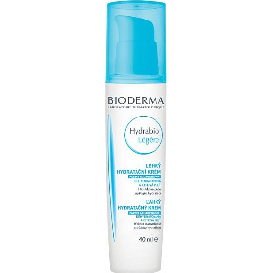Bioderma Hydrabio Légere light moisturizing cream 40 ml