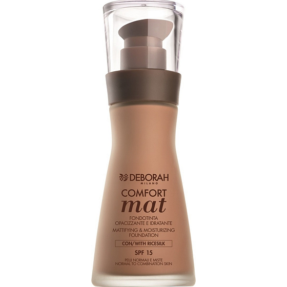 Deborah Milano Milano Comfort Mat Foundation SPF15 makeup 01 Fair 30 ml