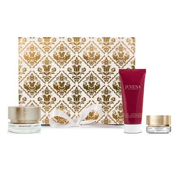 Juvena Rejuvenate & Correct Delining day cream 50 ml + Pampering & Smoothing Handcream hand cream 100 ml + MasterCream eye and lip cream 10 ml, cosmetic set