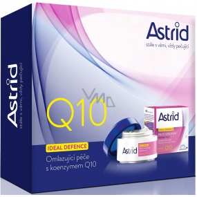 Astrid Ideal Defense Q10 anti-wrinkle day cream 50 ml + night cream 50 ml, cosmetic set