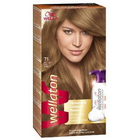 Wella Wellaton Foam Hair Color 7/1 Medium Ash Blonde