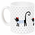 Albi Espresso Mug French cats 100 ml