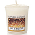 Yankee Candle All is Bright - Everything just glows scented candle votive 49 g