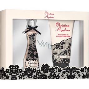 Christina Aguilera Signature perfumed water for women 30 ml + shower gel 150 ml, gift set