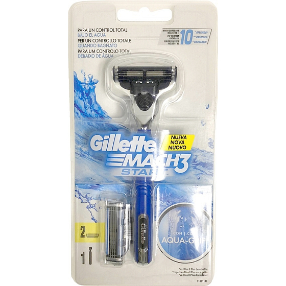 Gillette Mach3 Start razor + spare head 1 piece for men