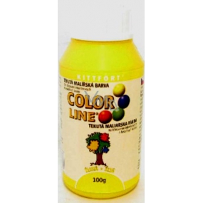 Kittfort Color Line liquid paint yellow 100 g