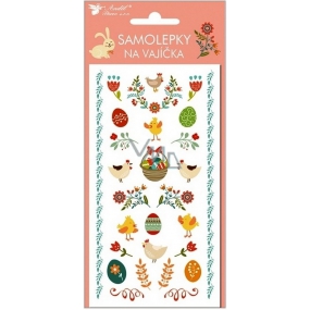Easter egg stickers new gel no.4 19 x 9 cm