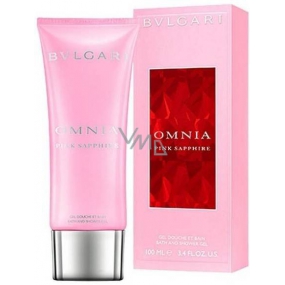 Bvlgari Omnia Pink Sapphire shower gel for women 100 ml