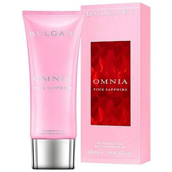 Bvlgari Omnia Pink Sapphire shower gel for women 100 ml