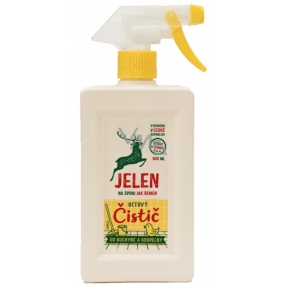 Deer Vinegar kitchen and bathroom cleaner on limescale and stubborn dirt 500 ml
