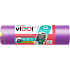 viGO retractable waste bags, 27 µ, 70 × 100 cm, 120 l, 10 pcs