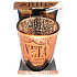 Albi Shimmering candle holder made of glass for tea candle IVETA, 7 cm