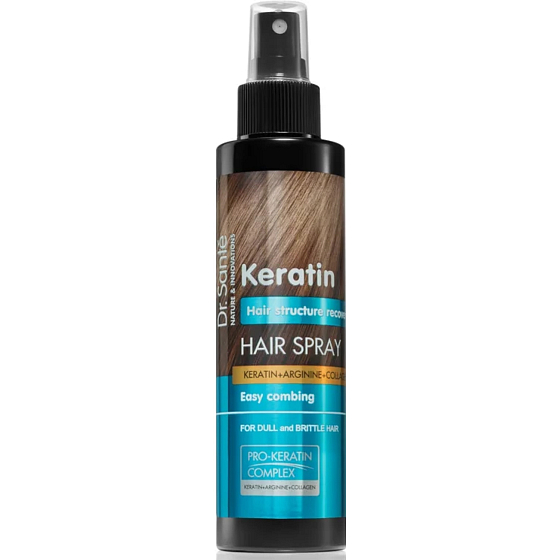 Dr. Santé Keratin Hair regenerating spray for fragile brittle hair without shine 150 ml