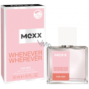 Mexx Whenever Wherever for Her Eau de Toilette for Women 30 ml