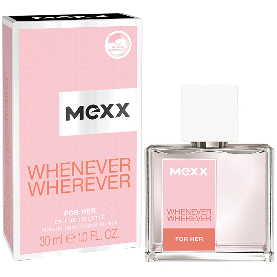 Mexx Whenever Wherever for Her Eau de Toilette for Women 30 ml
