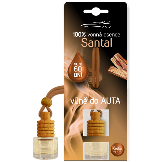Cossack Sandalwood scent for car in a 5 ml bottle